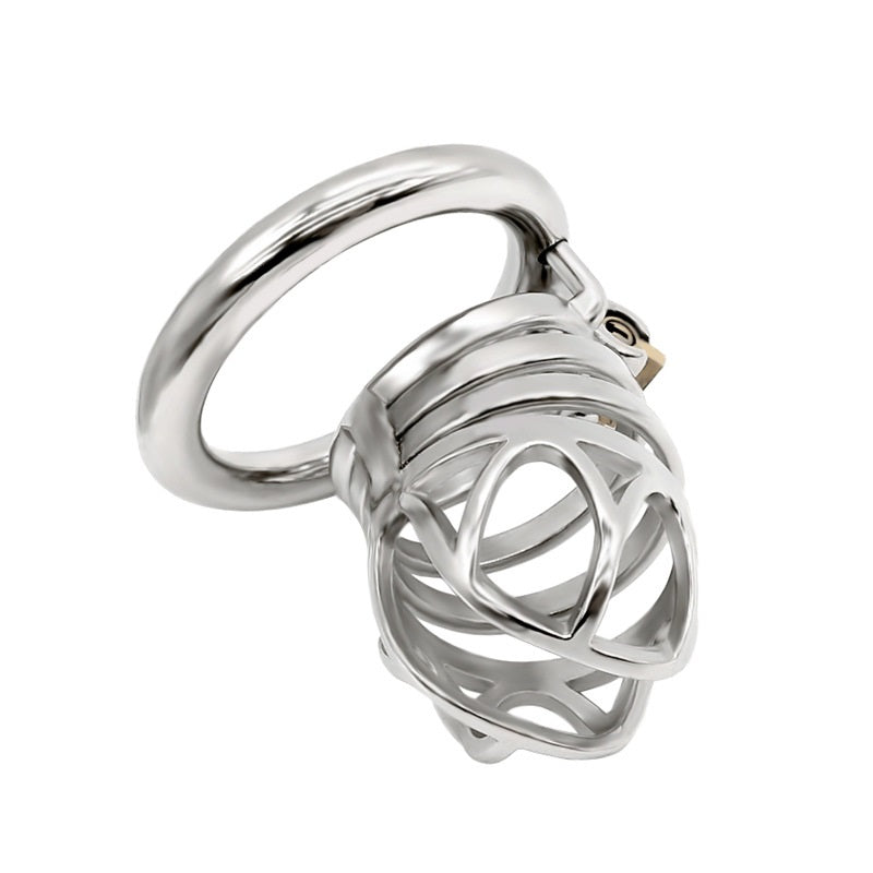 Male Cock Cage Chastity Device, Stainless Steel Ch