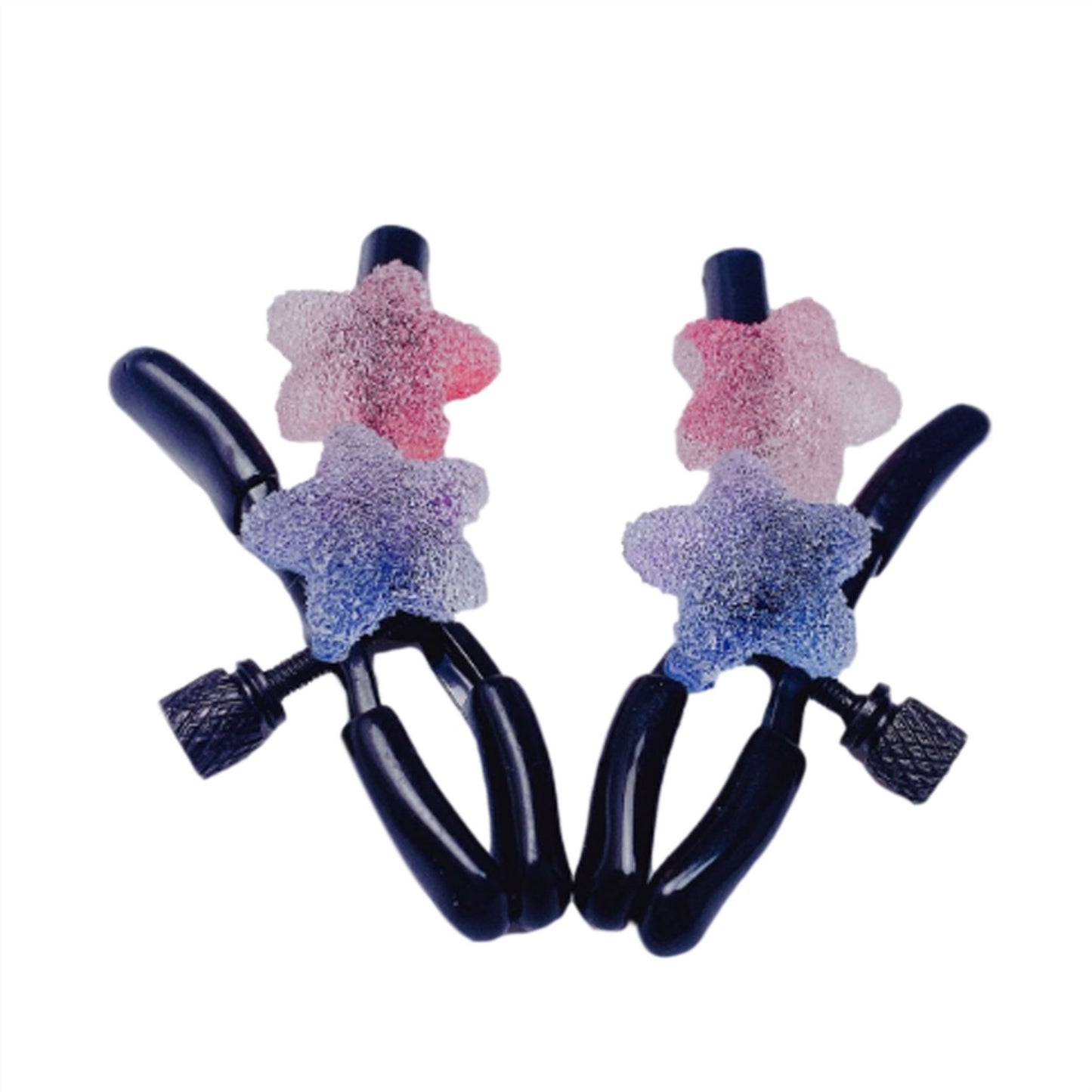 Candy Stars Metal Tassels Pendant Nipple Clamps Cl