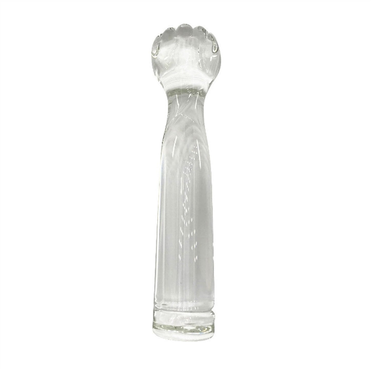 Oversized Boxing Glass Crystal Penis Anal Plug Ana