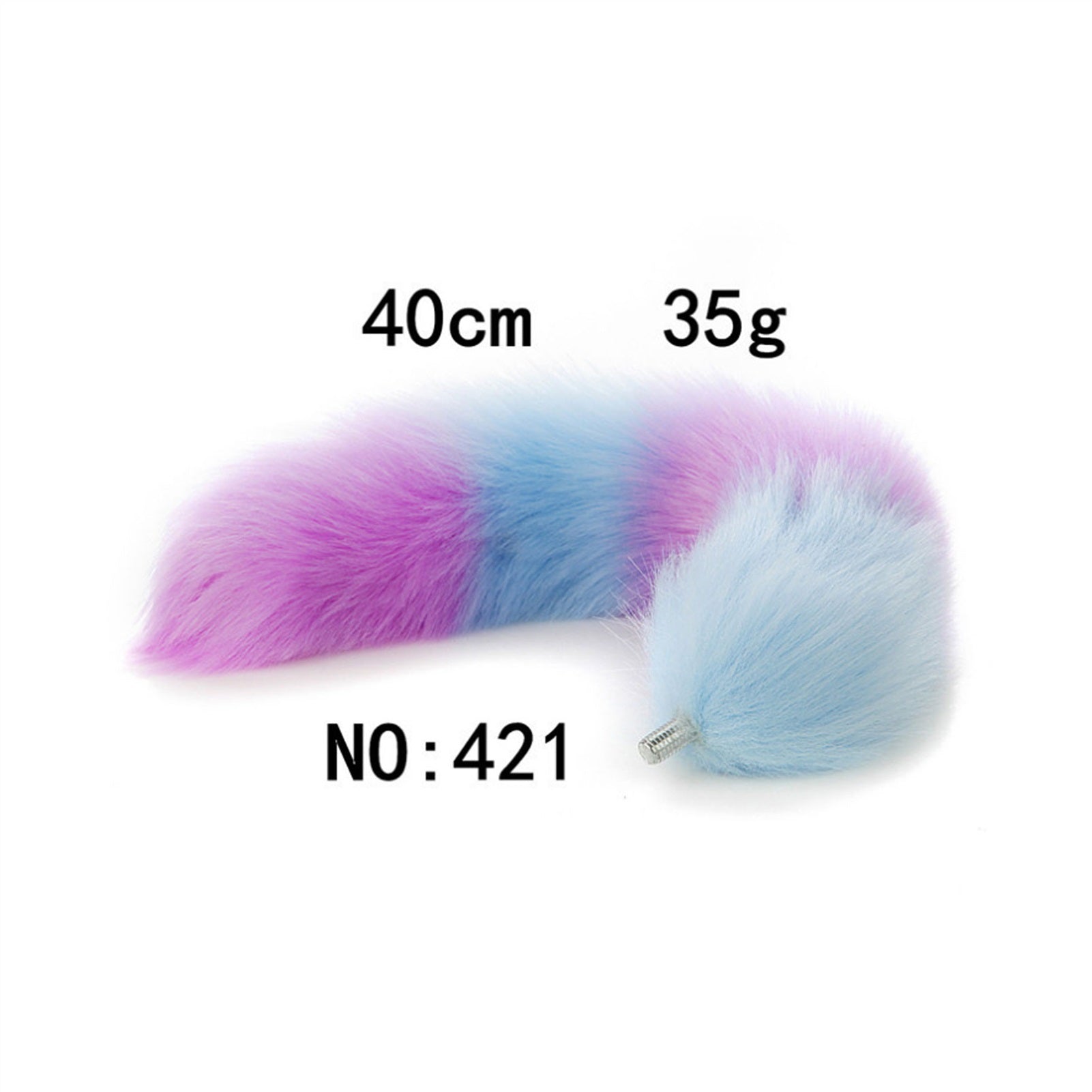 Faux Fox Tail Anal Plug Ear Hairpin Suit Cosplay D