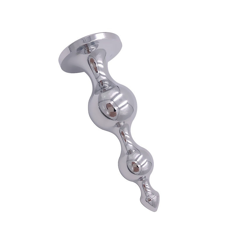 Anal Plug Anal Beads 3 Beads Stainless Steel Butt 