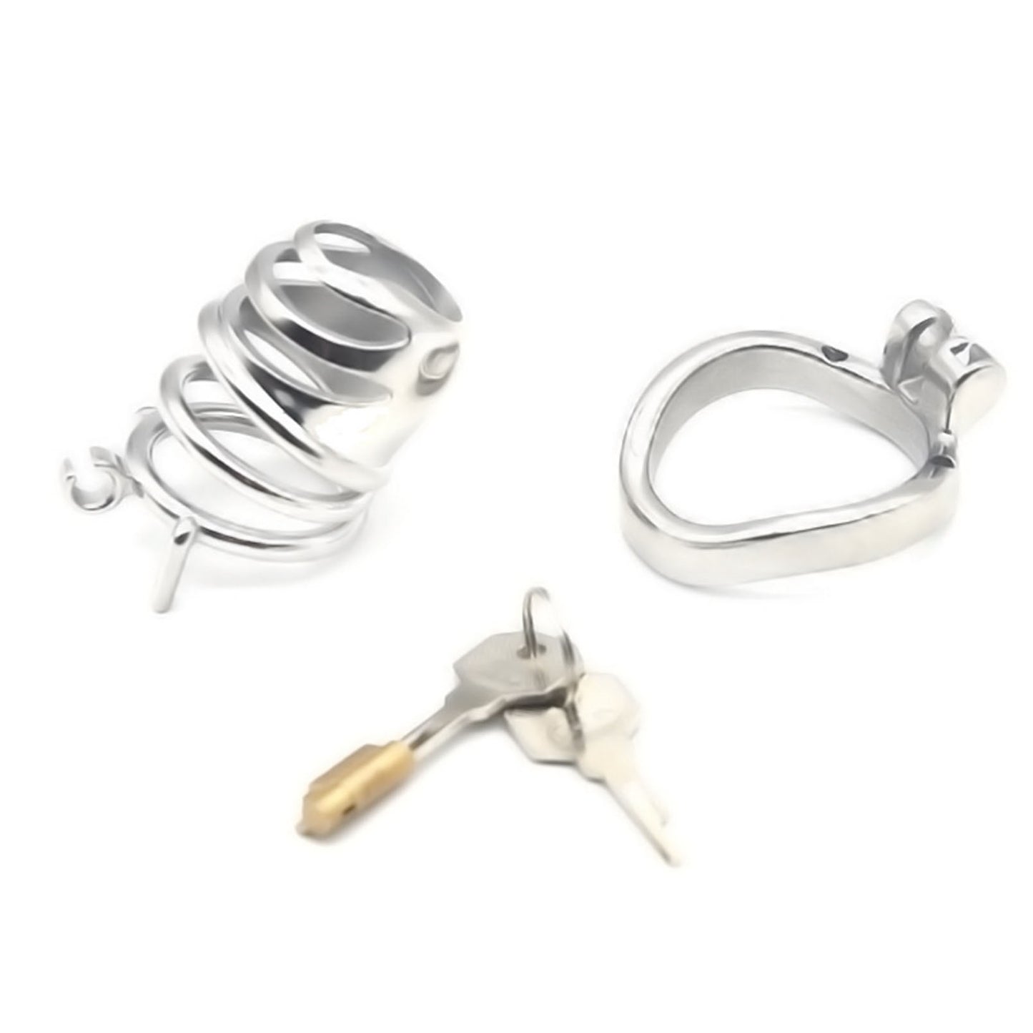 Master Slave Chastity Device 304 Stainless-steel M