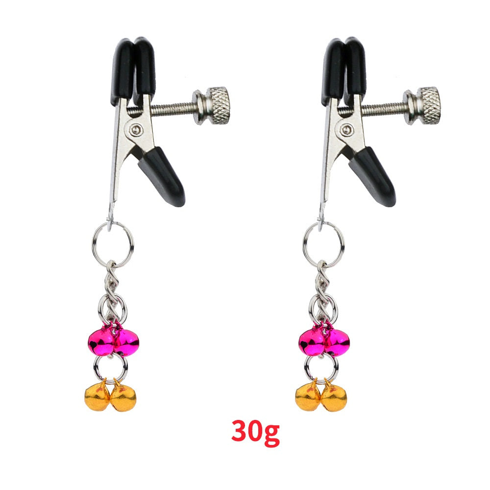 Nipple Clamps with Bell Non Pierced Nipple Rings N