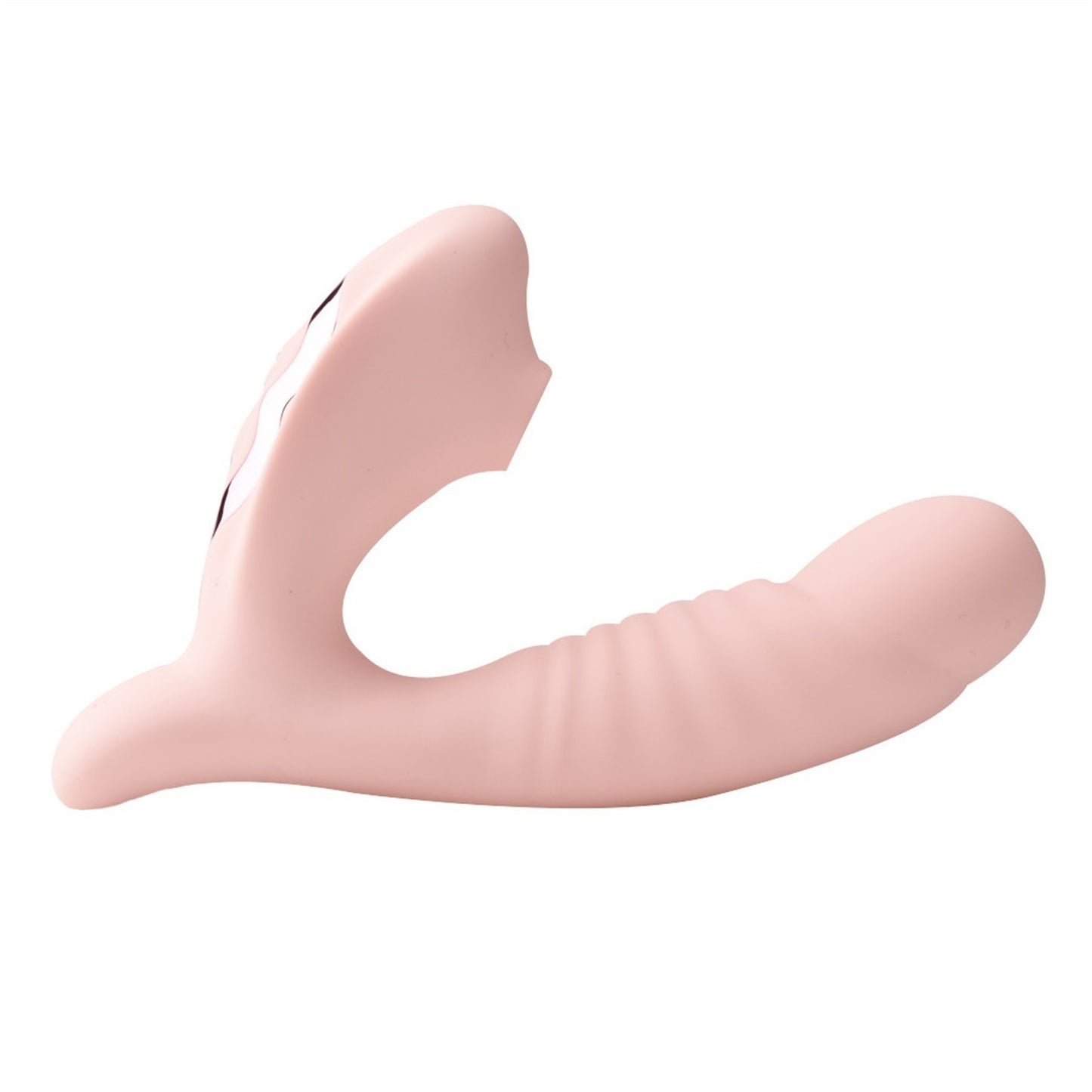 10 Frequency Silicone Vibration Dildo 2 In 1 Sucki