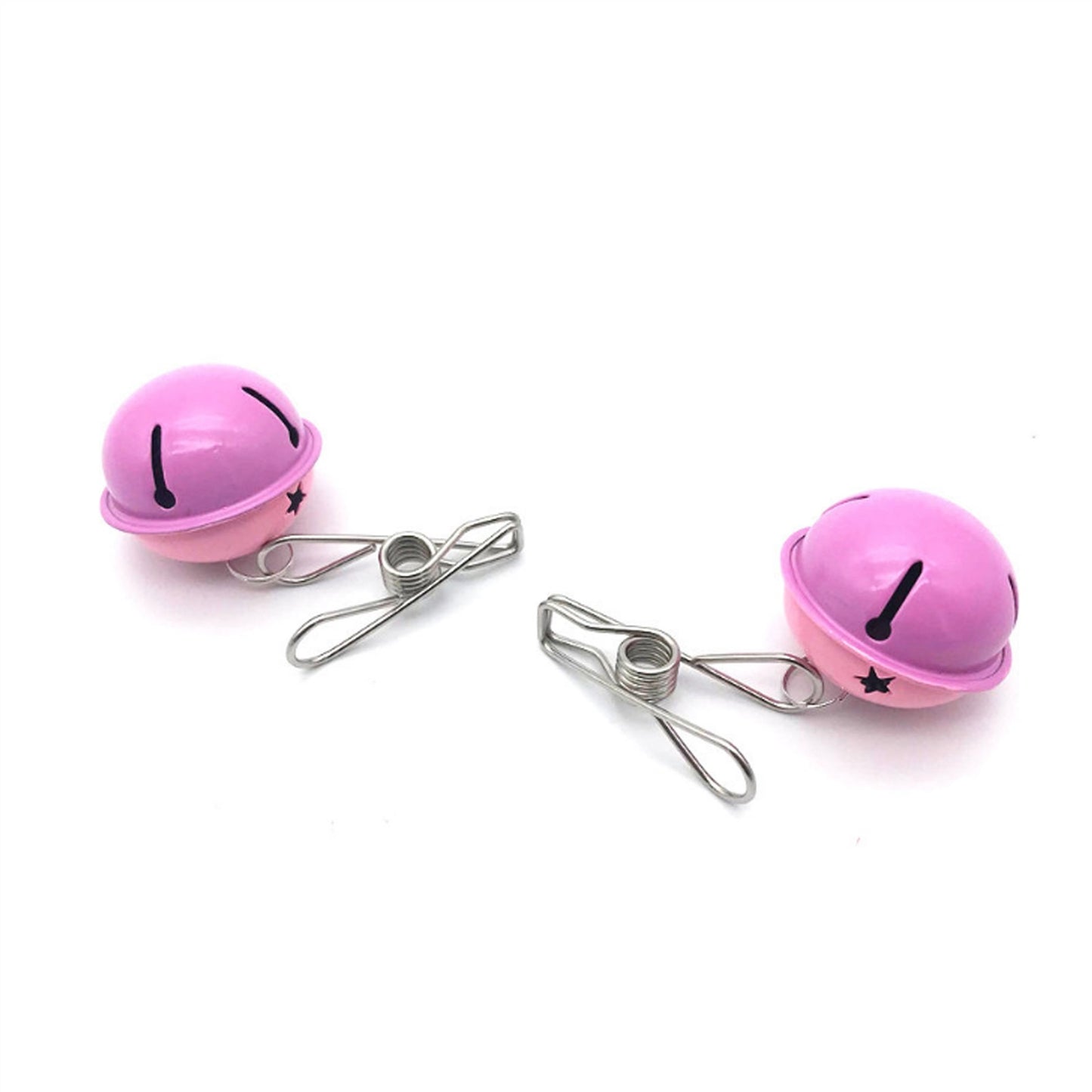 Pink Purple Metal Clip Nipple Clamps With Screw Pi