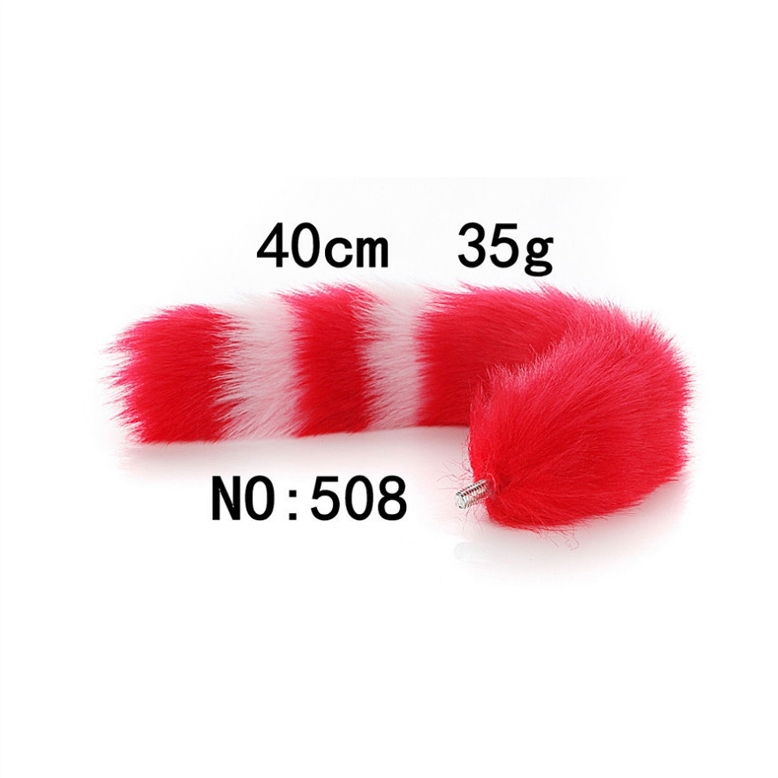 Removable Imitation Fox Tail Anal Plug For Couple 