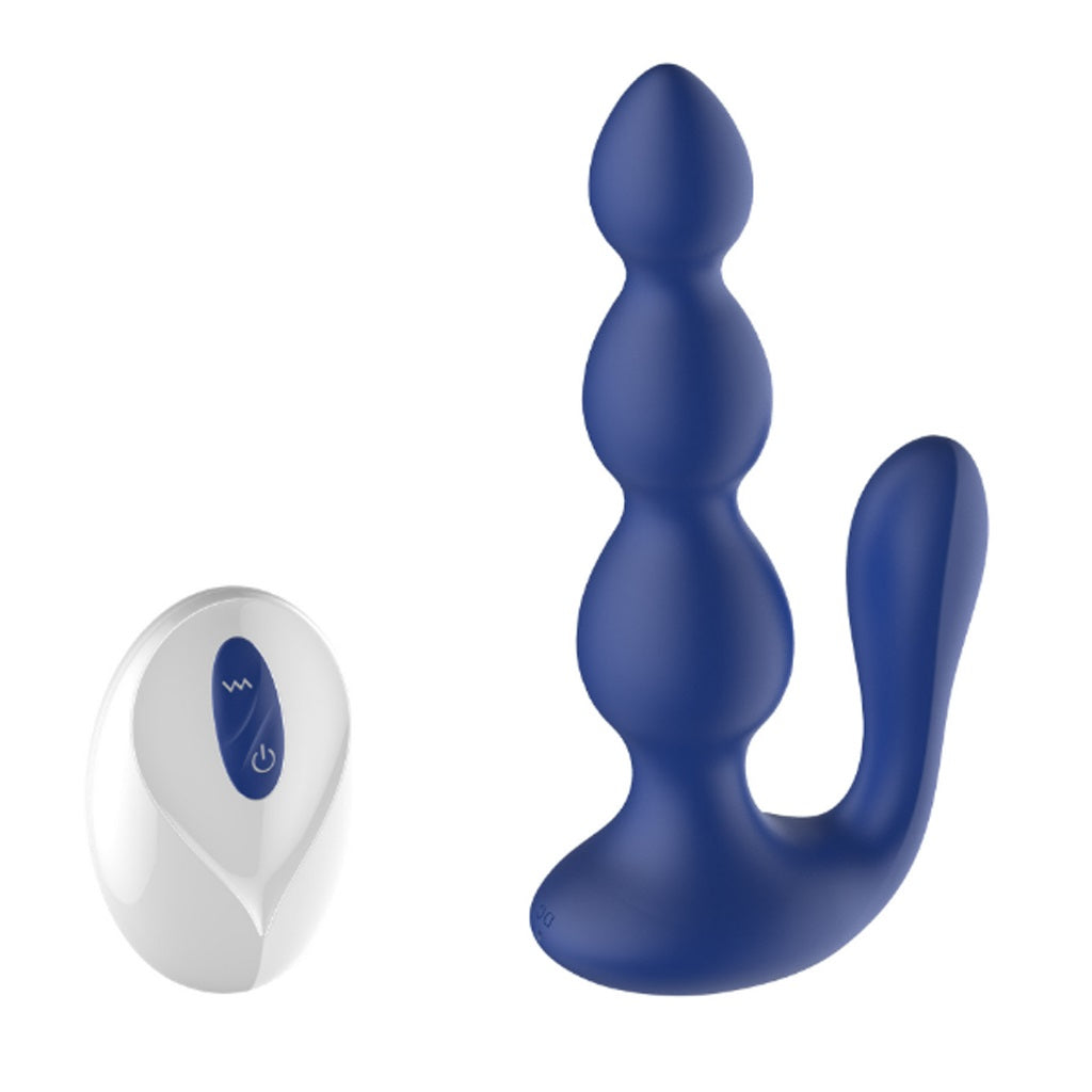 3 Beads Silicone 9 Modes Wireless Remote Anal Plug