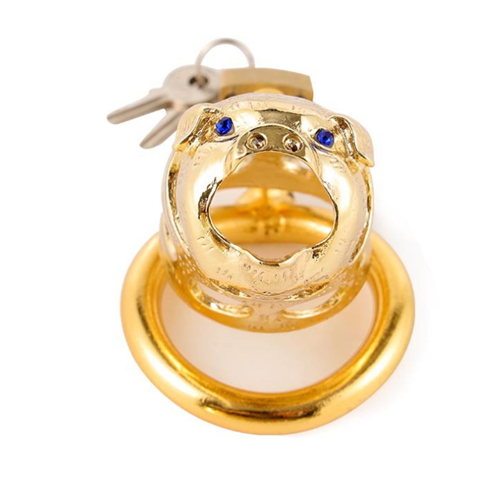 Pig Metal Chastity Lock Male Appliance Penis Restr