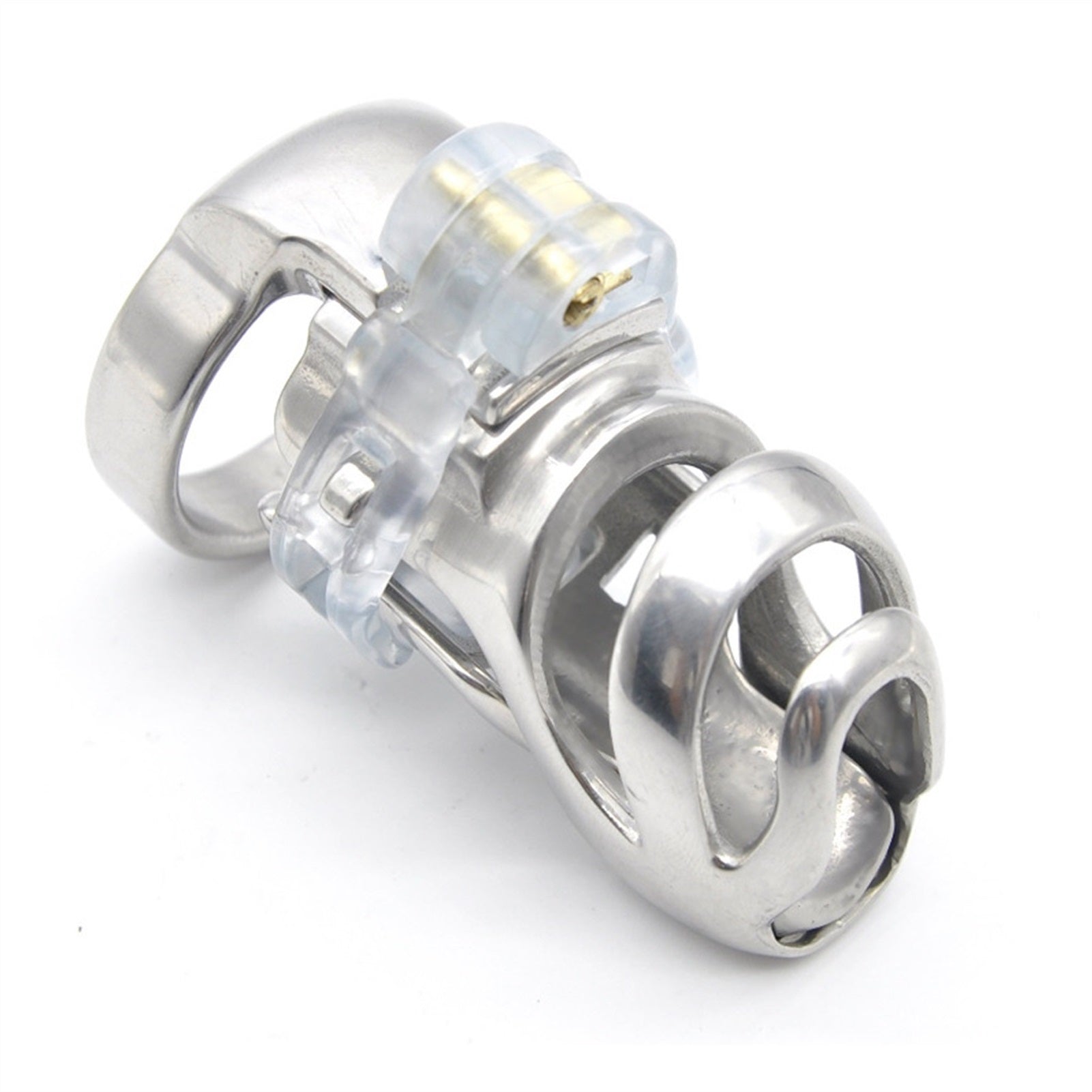 Male Stainless Steel Chastity Device With Anti-dro