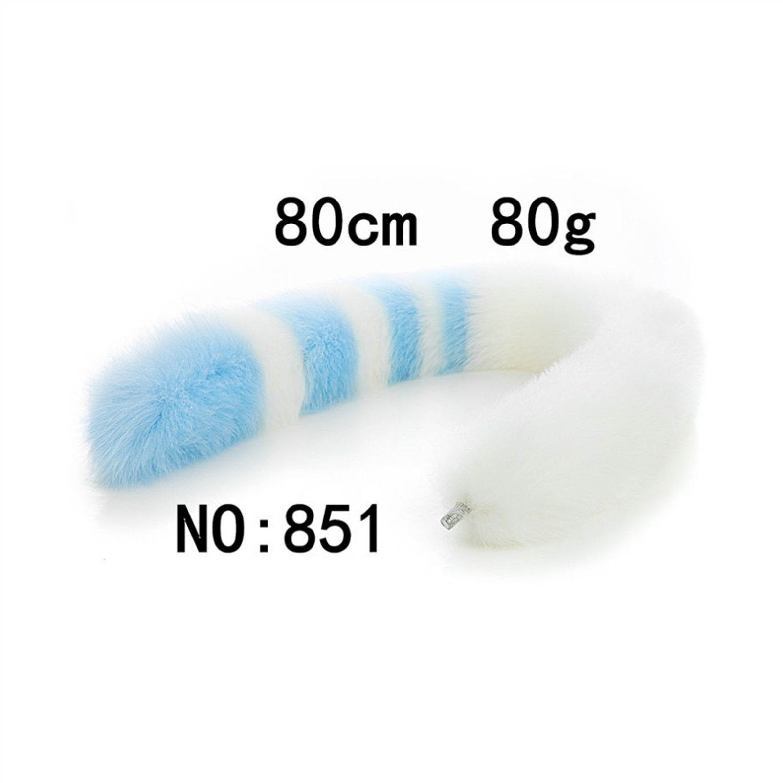 Removable Imitation Fox Tail Anal Plug For Couple 