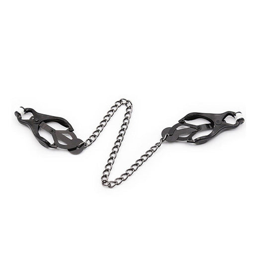 Unisex Butterfly Clip Stainless Steel Nipple Clamp