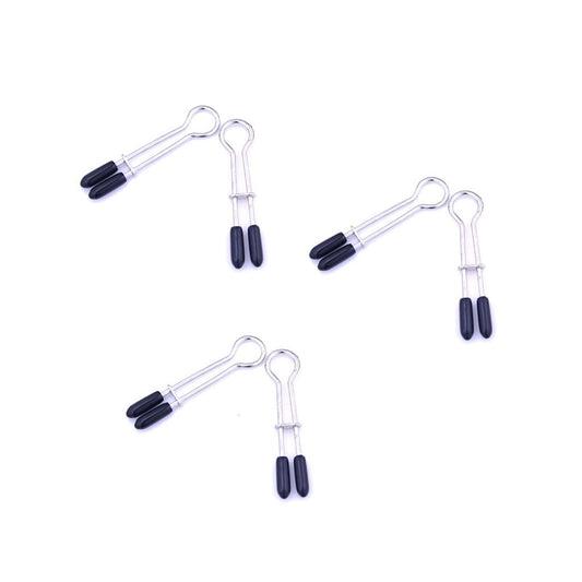 Metal U-shaped Nipple Clamps For Adult Tool (3 Pai