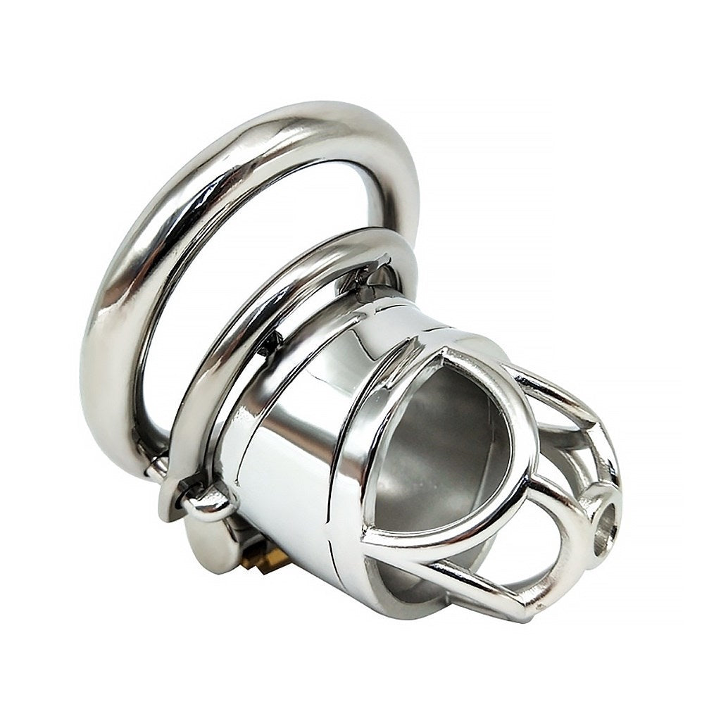 304 Stainless-steel Master Slave Chastity Device M