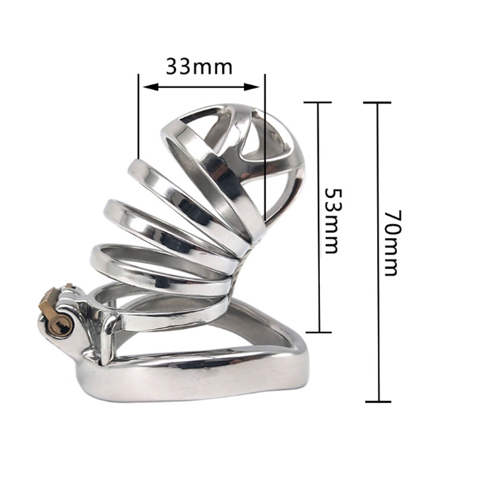 Adult Toy Male Metal Chastity Device Protection Ca