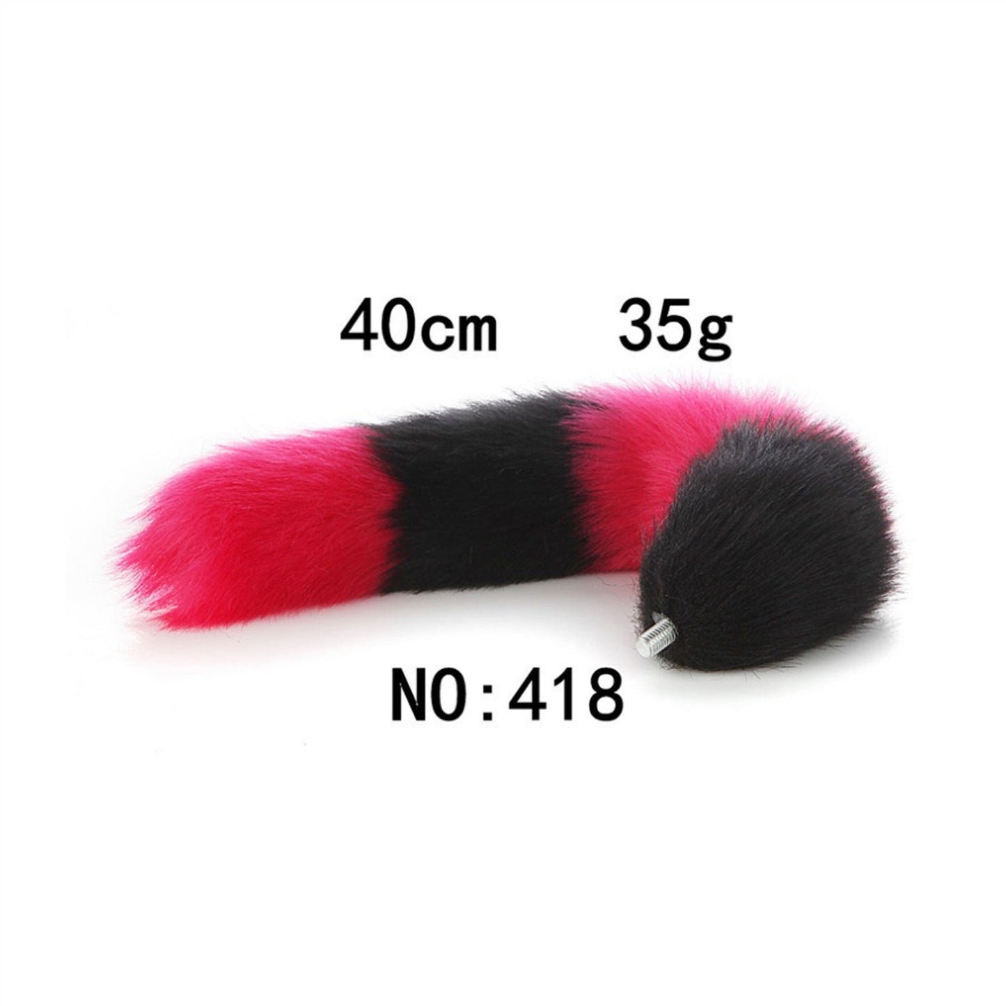 Faux fox tail anal plug ear hairpin set cosplay ad