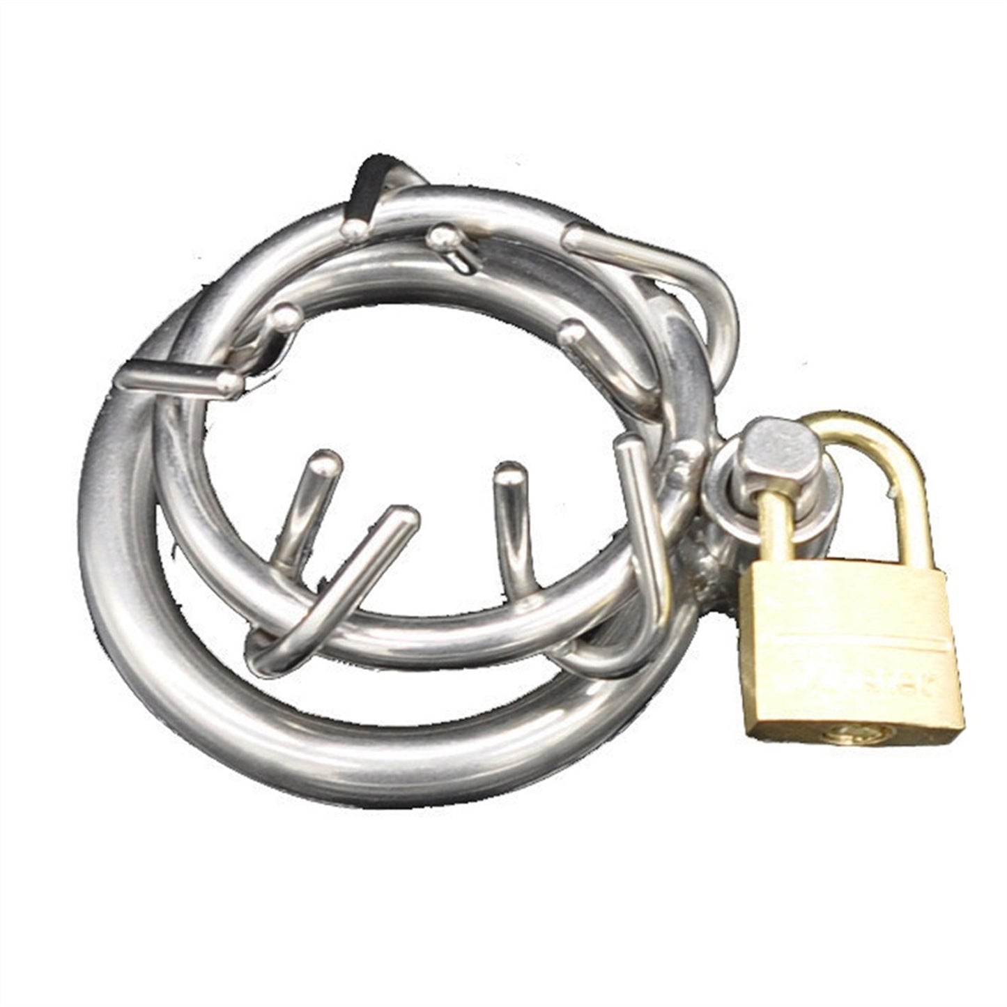 Male Stainless Steel Chastity Device Metal Chastit