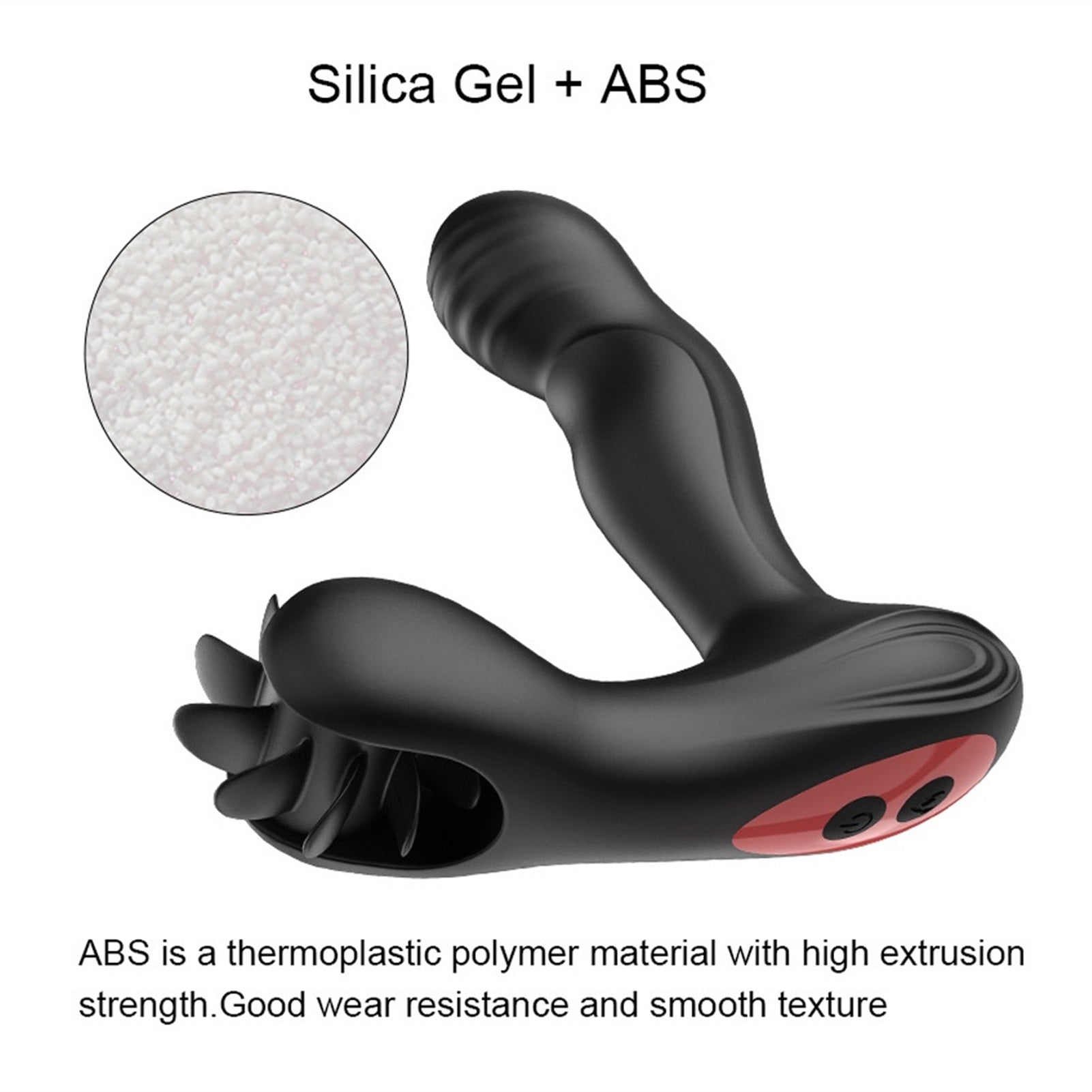 Silicone Amal Plugs Soft Tongue ＜80dB Sex Toys For