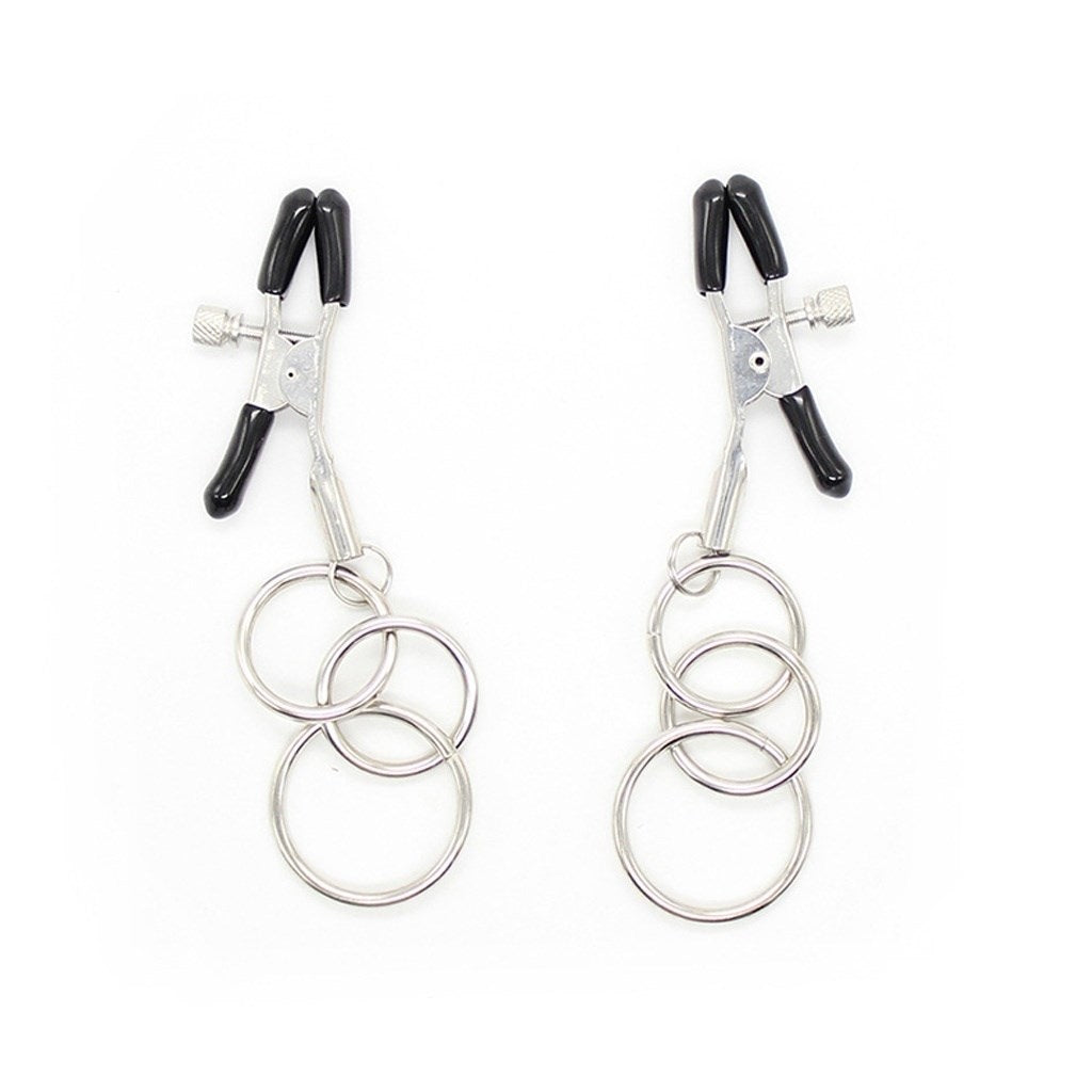 6 Kind Style Metal Nipple Clamps SM Toys for Women