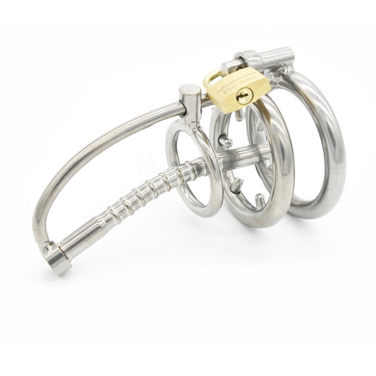 Medical Grade Stainless Steel Chastity Device Ergo