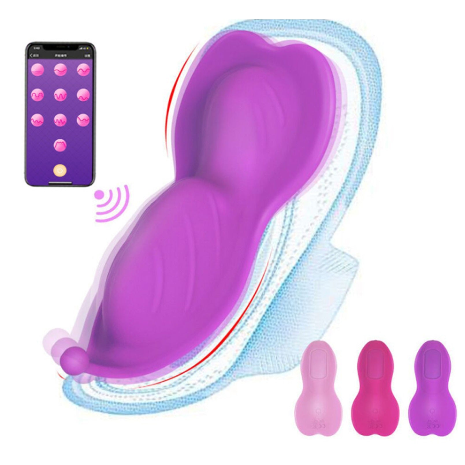 APP vibrating egg remote control wireless wearable