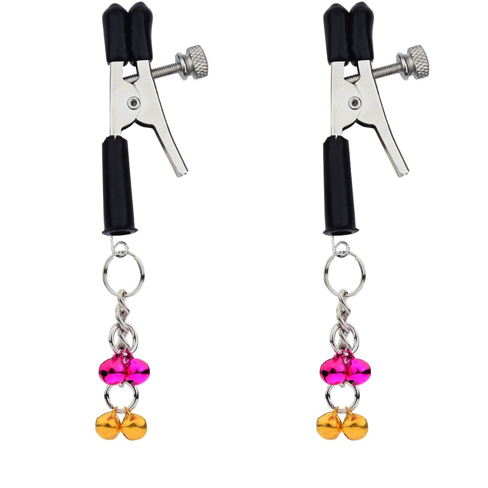 Nipple Clamps with Bell Non Pierced Nipple Rings N