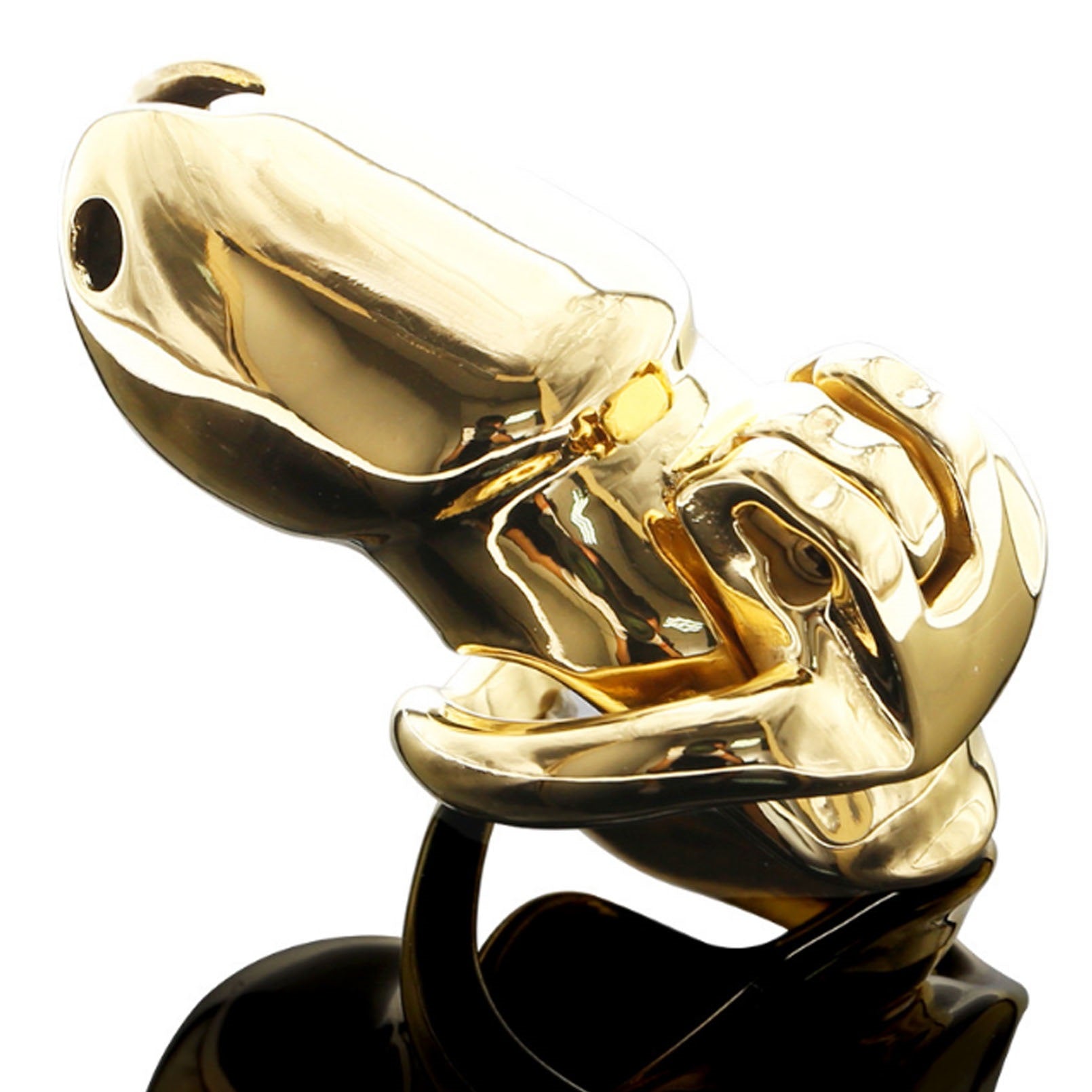 Gold Metal Chastity Lock Chastity Device Penis Res