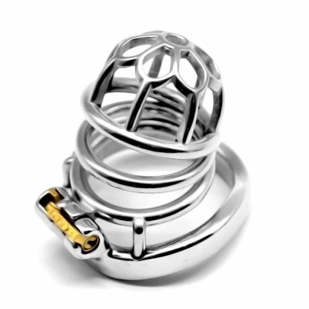 Male Chastity Device Hypoallergenic Stainless Stee