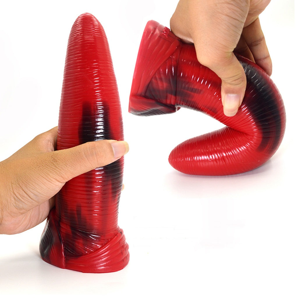 6.3" Big Thick Liquid Silicone G-Spot Dildo Penis 