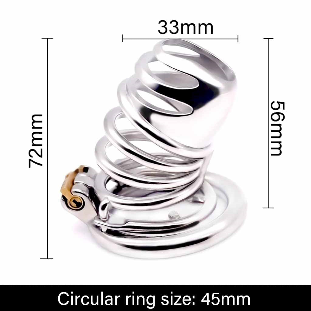 Men's Virginity Lock Belt Male Chastity Device Sho