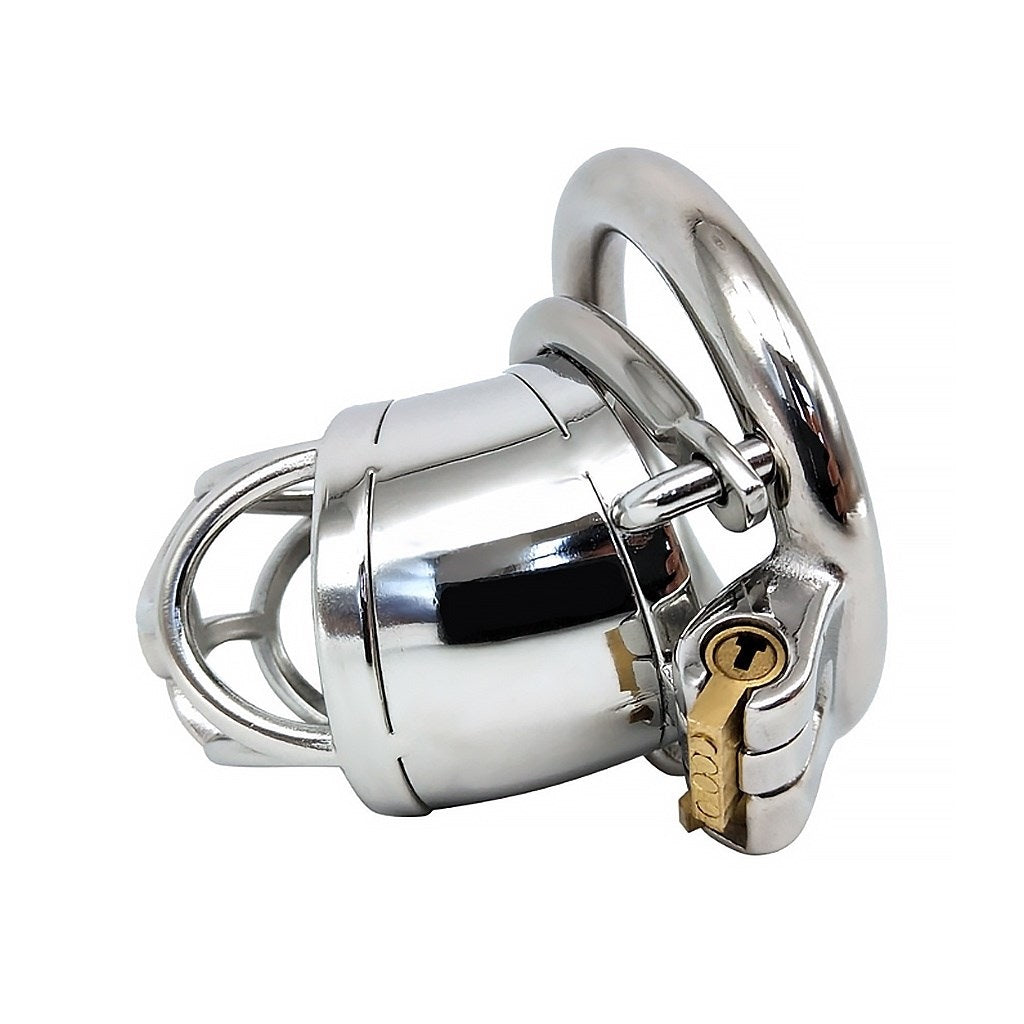 304 Stainless-steel Master Slave Chastity Device M