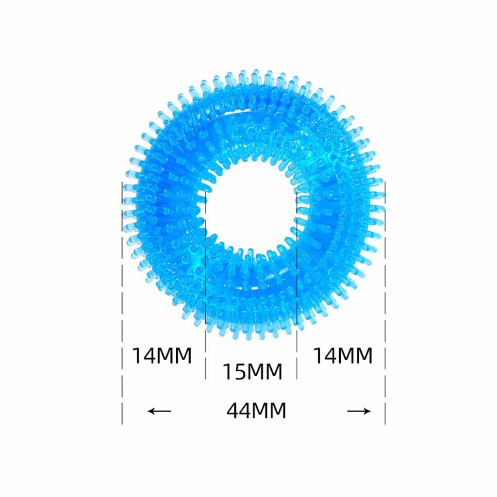 Dual Cock Ring Soft Silicone Time Delay Erection C