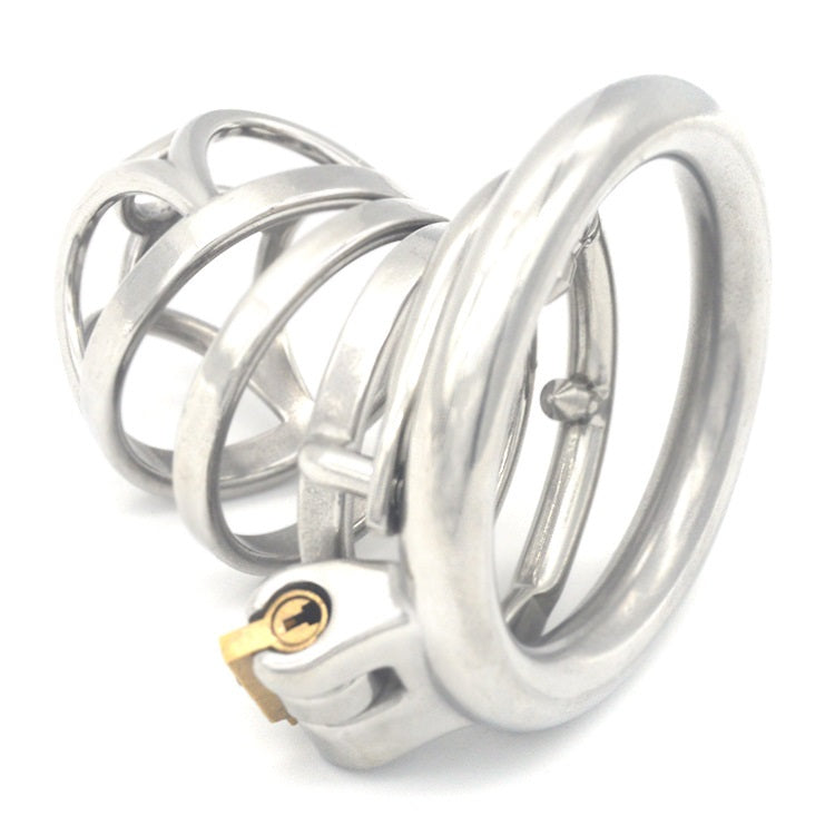 Male Cock Cage Chastity Device, Stainless Steel Ch