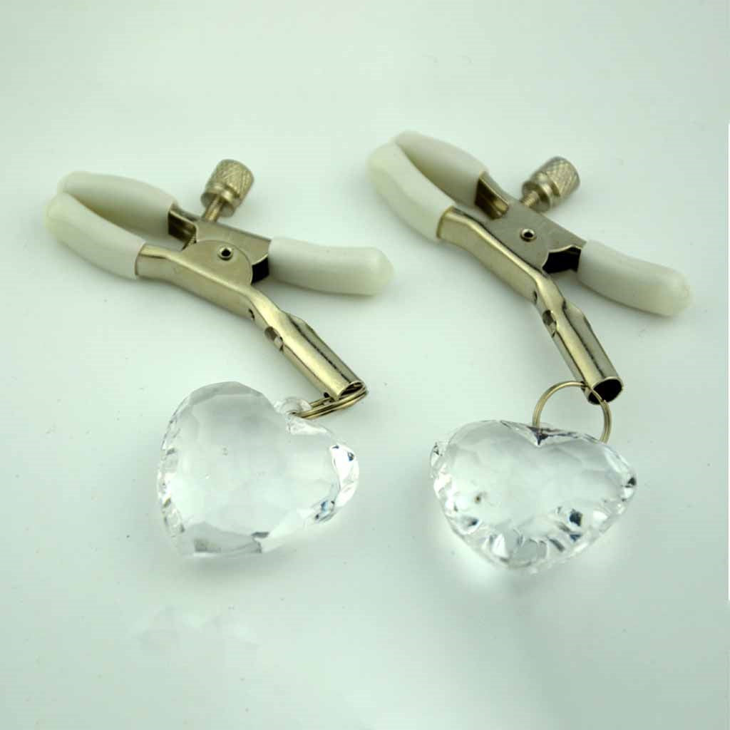 1 Pair Nipple Clamps Nipple Clips Non-Piercing Nip