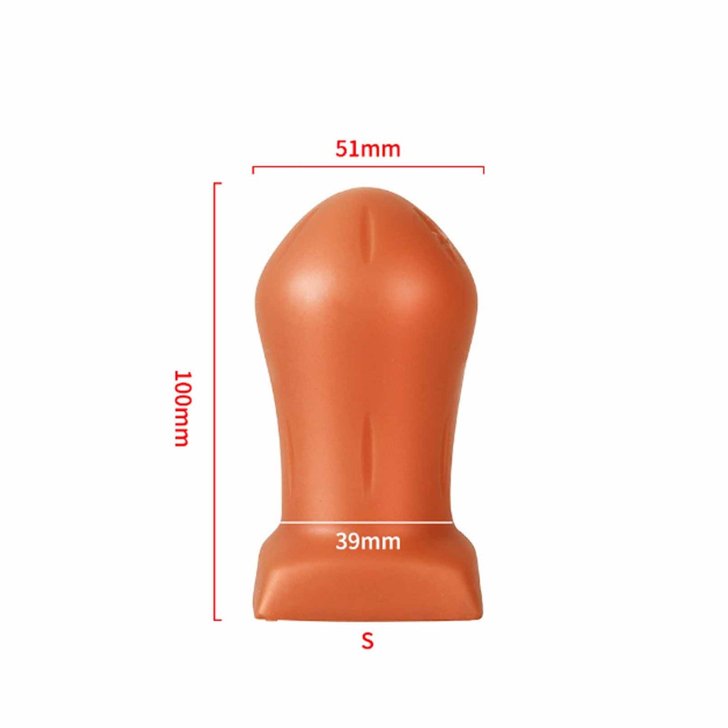 Super Big Butt Plug Liquid Silicone Oversize Anal 