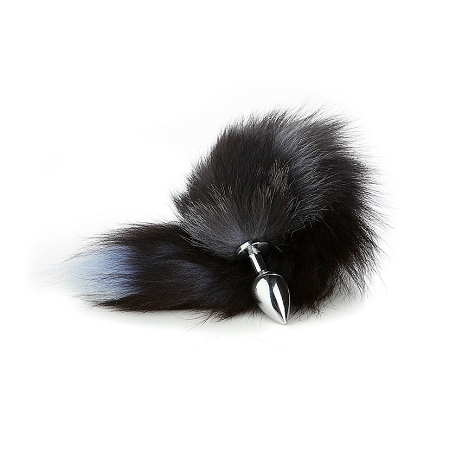 Four-piece Set Faux Fox Tail Anal Plug Ear Hairpin