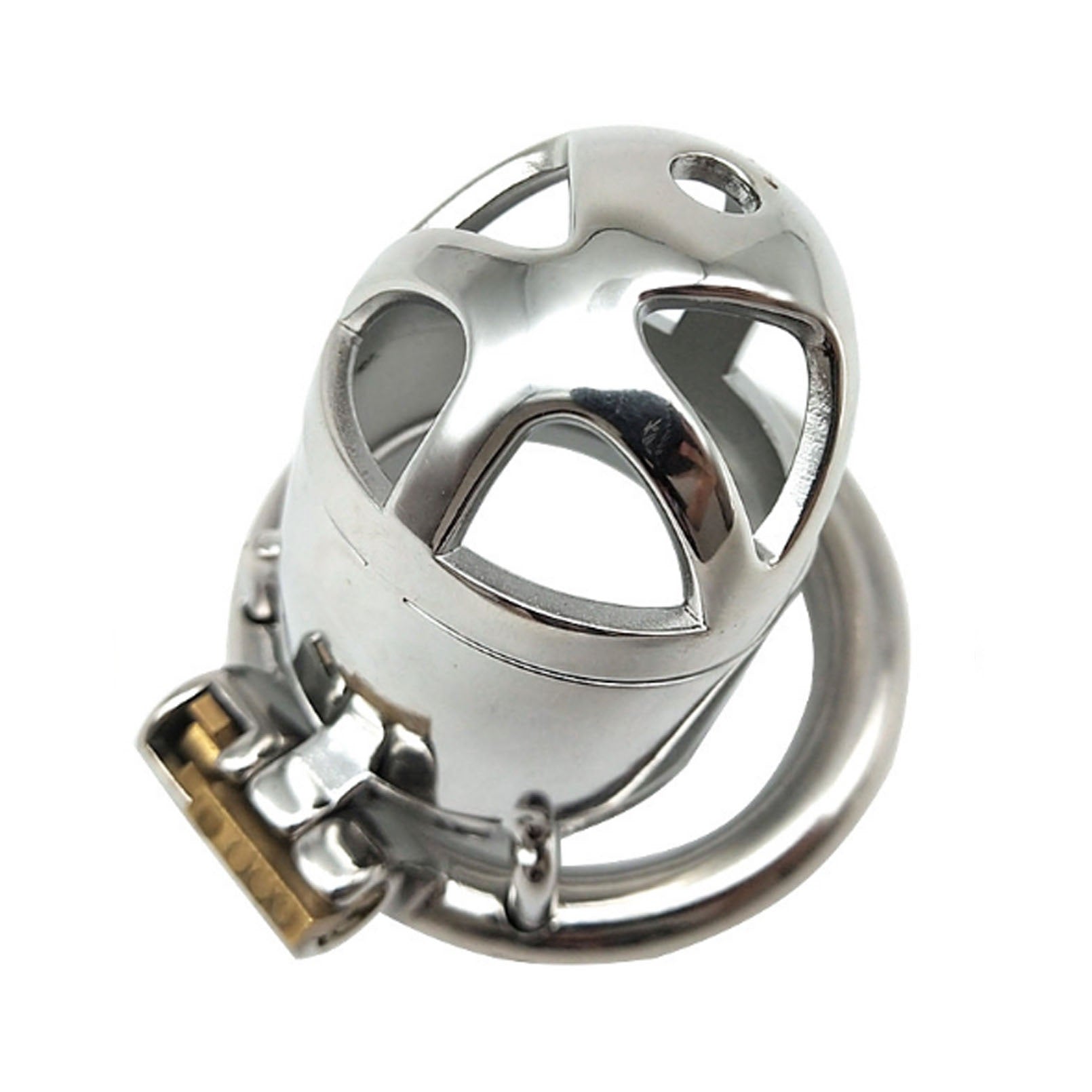 304 Stainless-steel Master Slave Chastity Device M