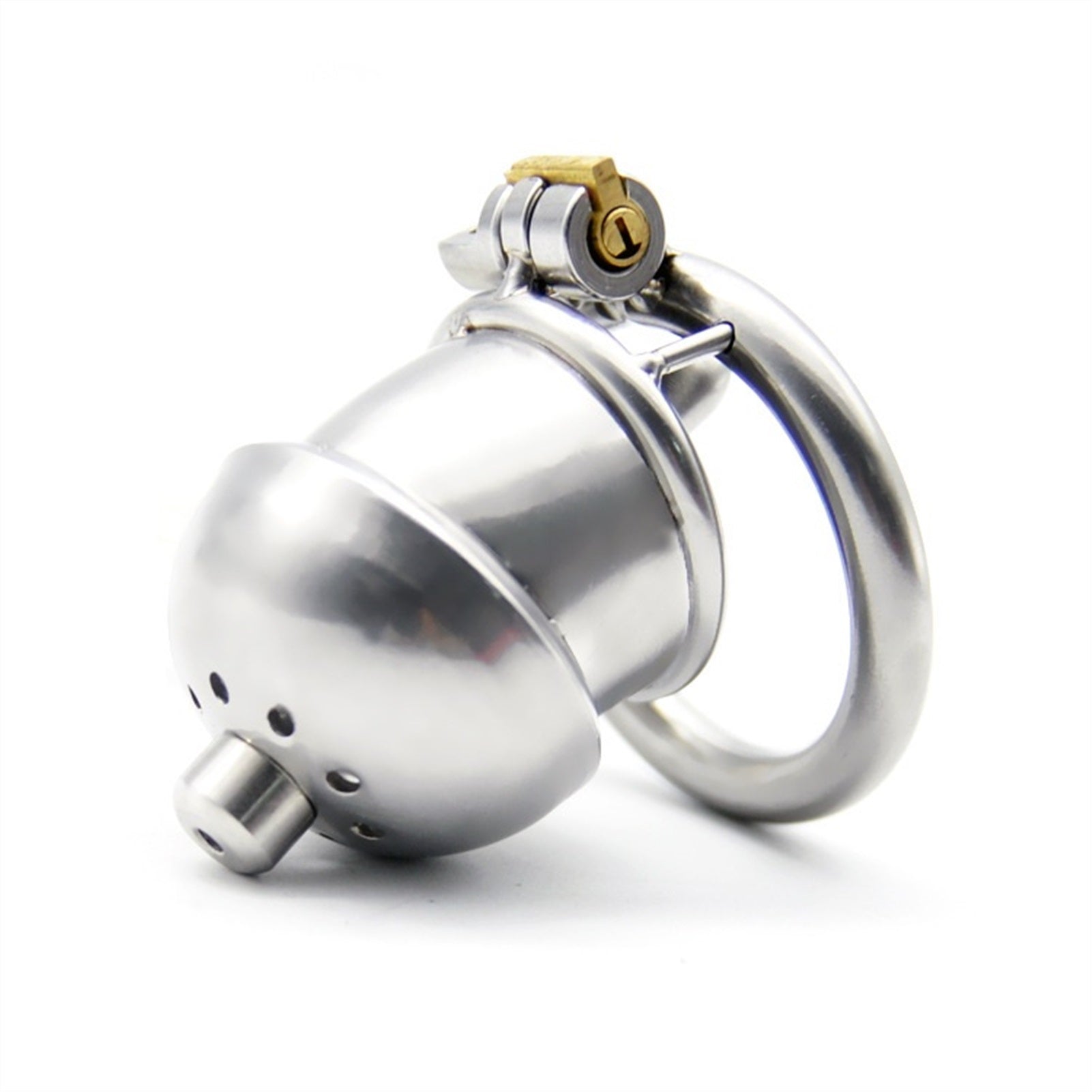 Medical Grade Stainless Steel Chastity Device Male