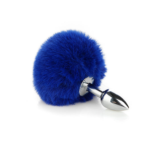 Detachable Imitation Rabbit Ball Tail Anal Plug Fo