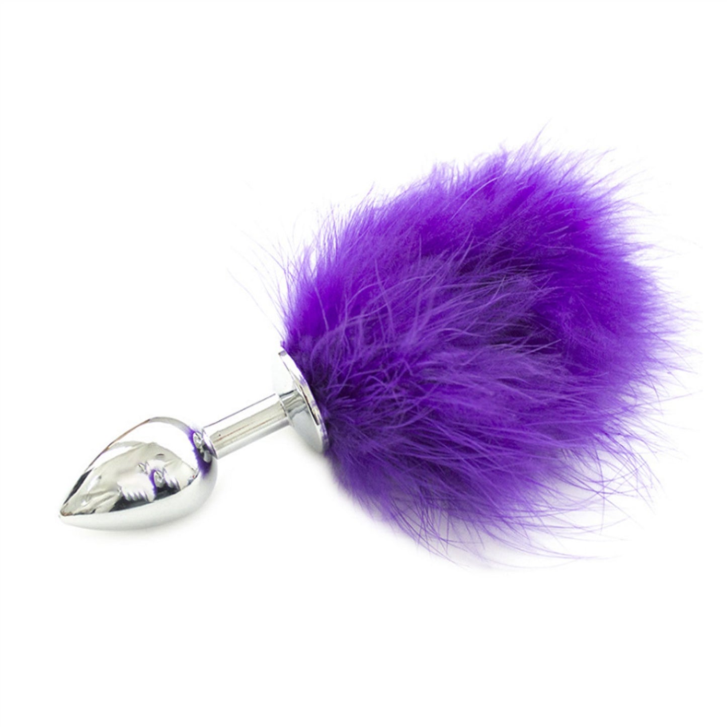 Rabbit Fur Tail Trumpet Insert Stopper Fox Tail Me