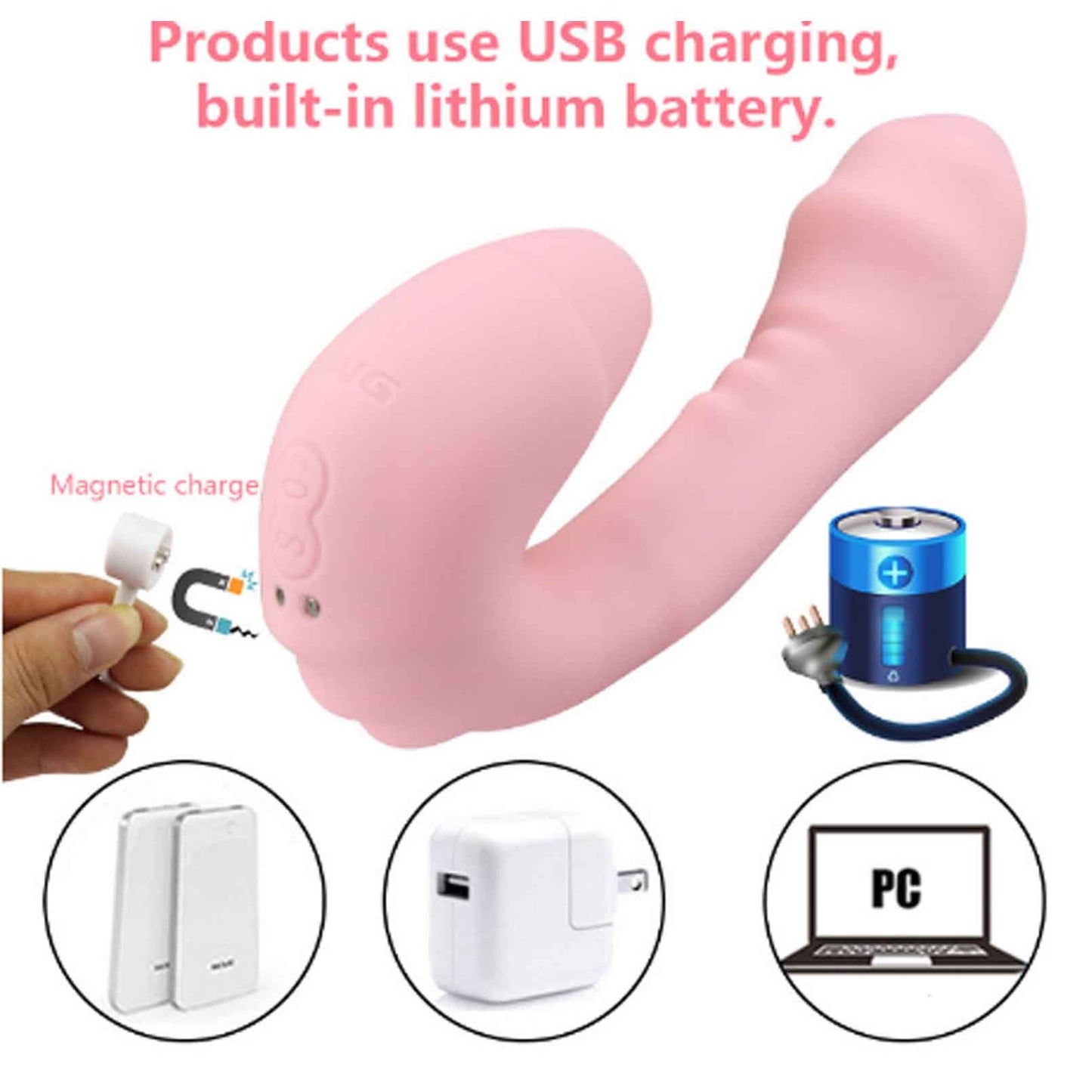 Rechargeable vibrating breast pump, vibrating to b