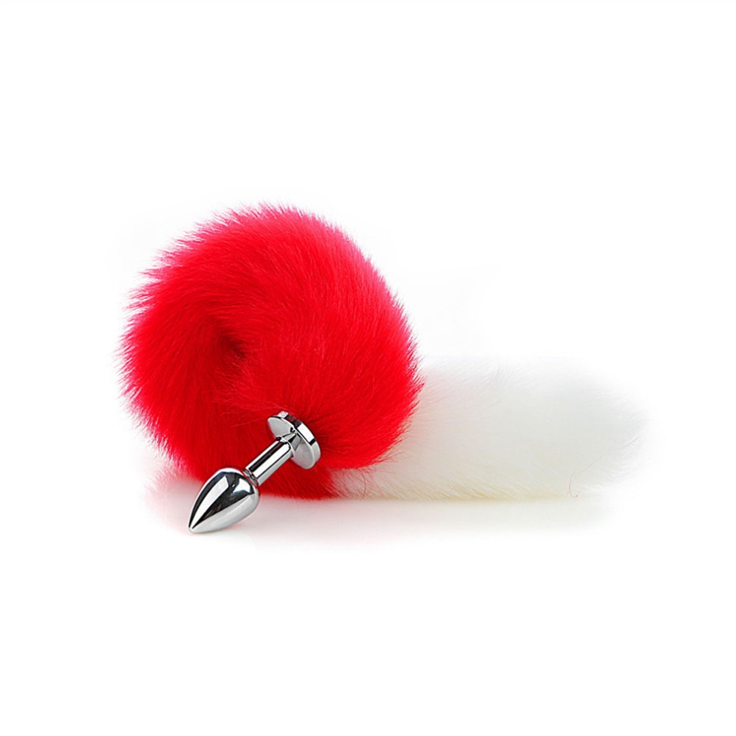 Removable Imitation Fox Tail Anal Plug For Couple 