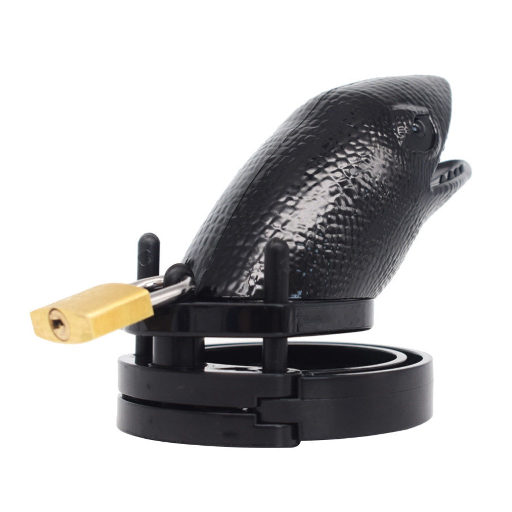 Resin Protection Crocodile Head Cage Gay Taste Sti