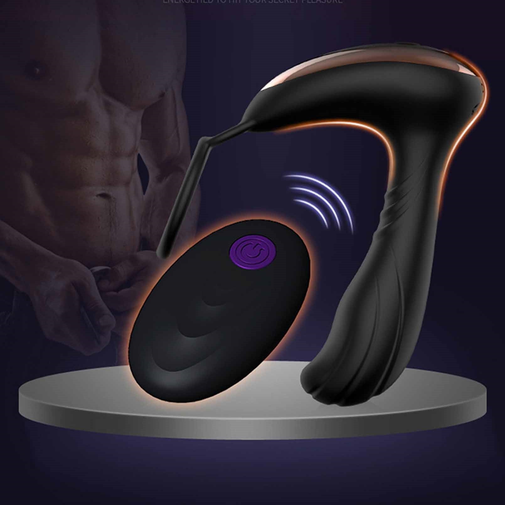 Sex Toys for Men Anal Plug Prostate Massager with 