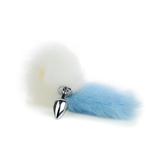 Removable Imitation Fox Tail Anal Plug For Couple 