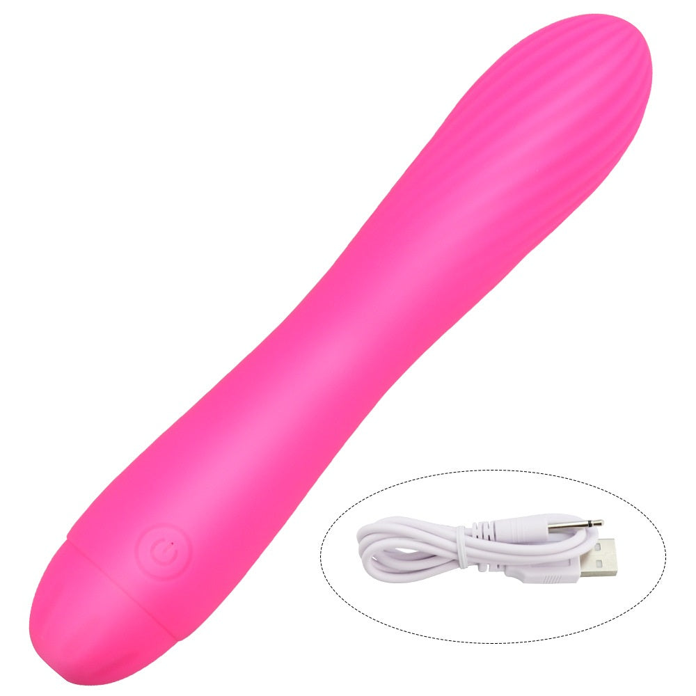 Bullet Vibrator with Angled Tip for Precision Clit