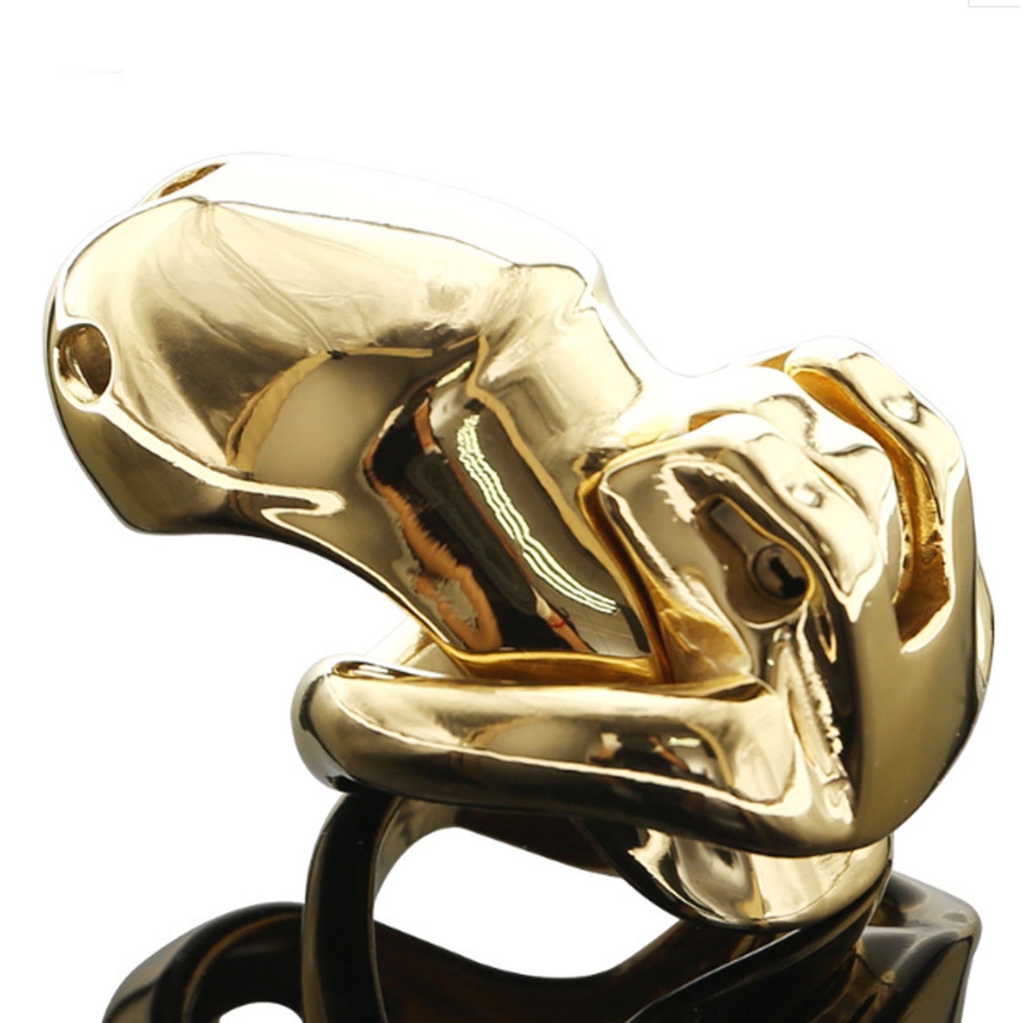 Gold Metal Chastity Lock Chastity Device Penis Res