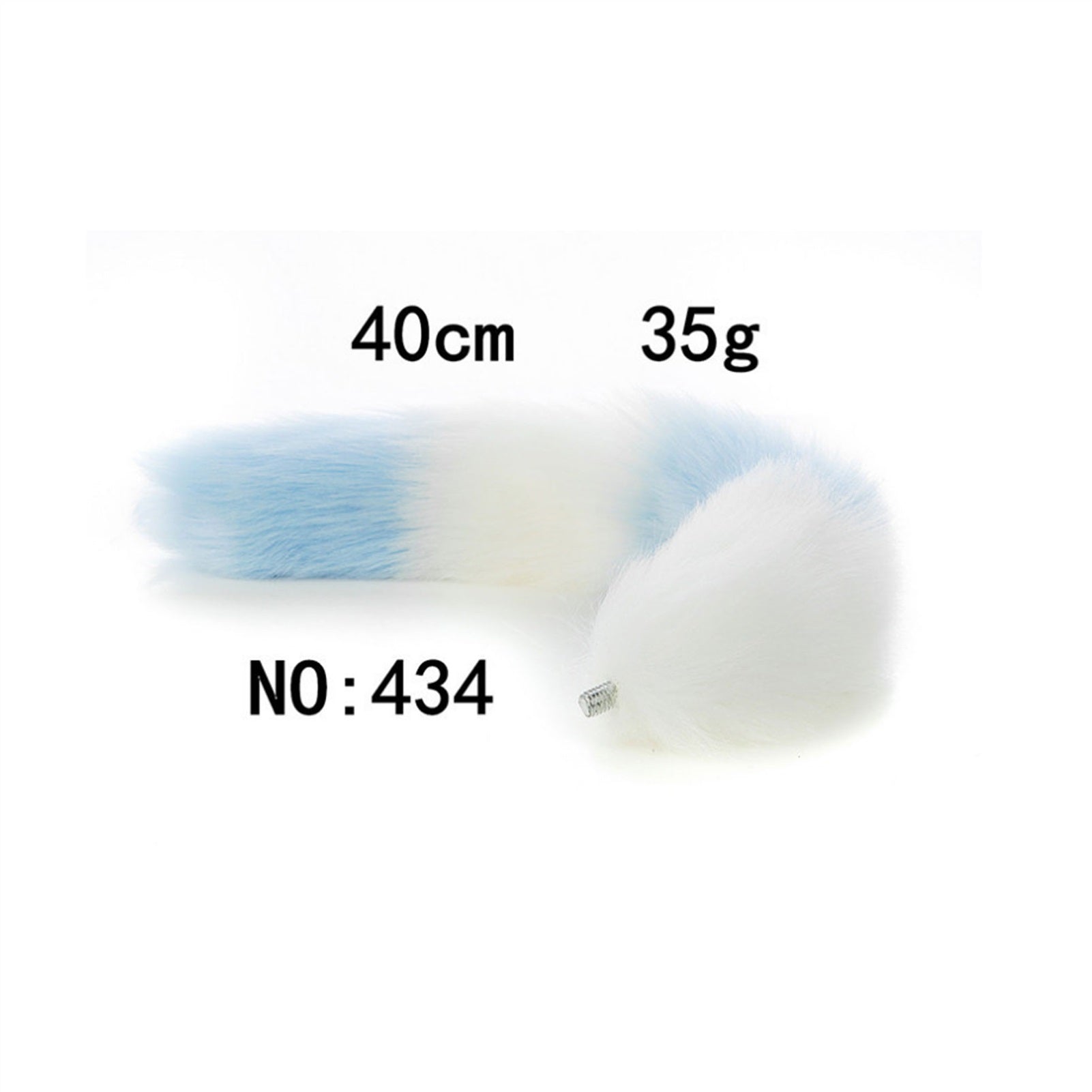 Faux fox tail anal plug ear hairpin set cosplay ad