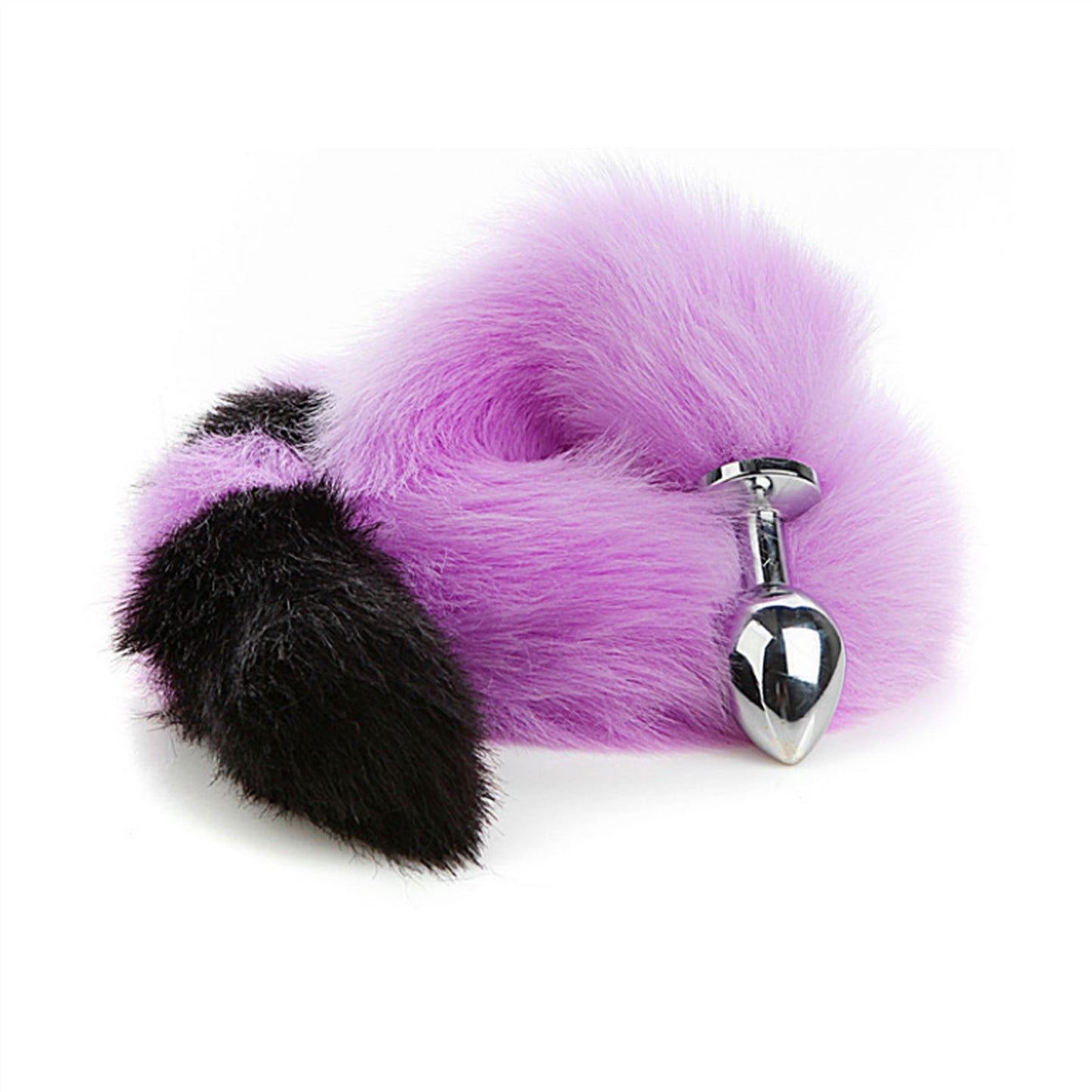 Removable Imitation Fox Tail Anal Plug For Couple 