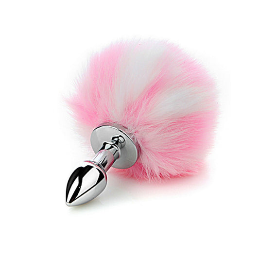 Removable Imitation Rabbit Ball Tail Stainless Ste