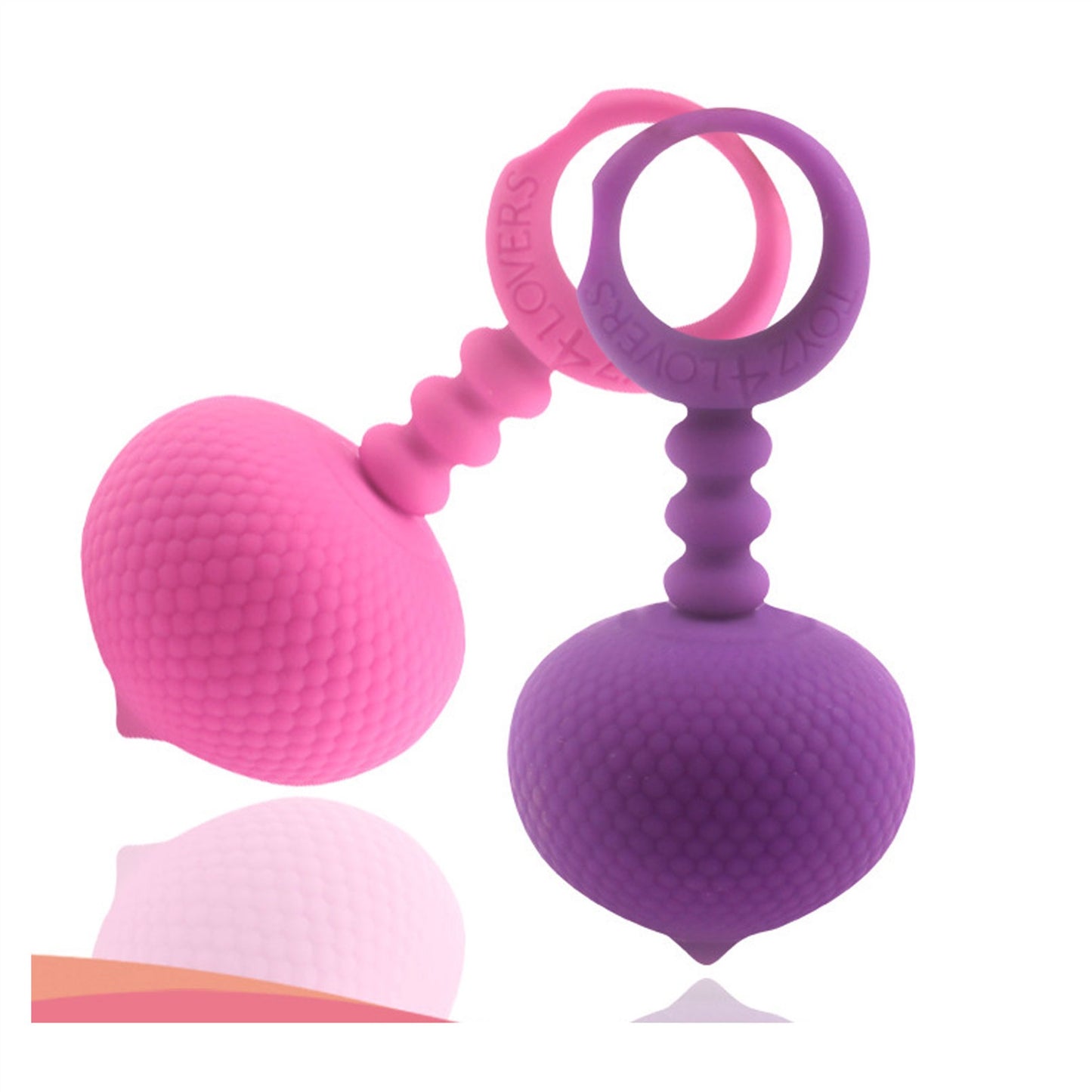 Floating Ice Cream Silicone Anal Plug Ring For Cou